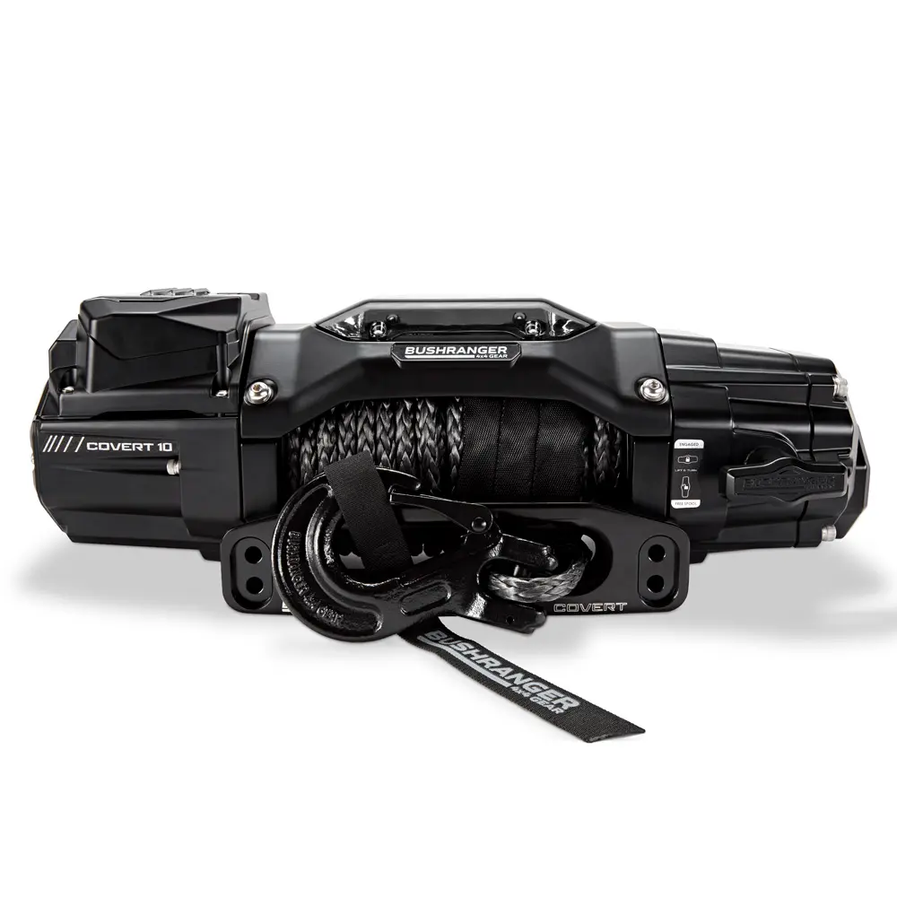 Winch BUSHRANGER 10 000LB Nylon COVERT
