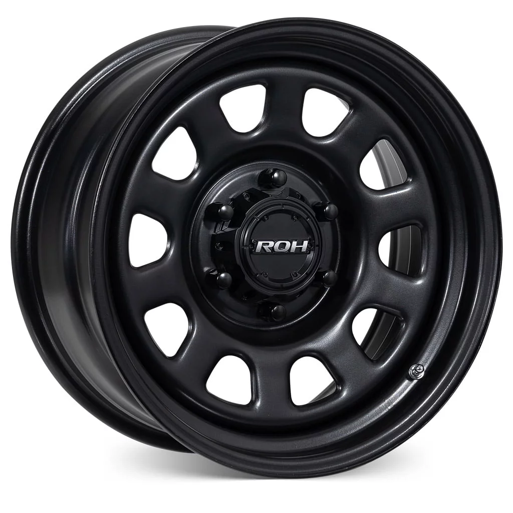 [ROHDAYT16801MB] Steel Rim 16"x8 TrakD Black LC70 -22N 5/150