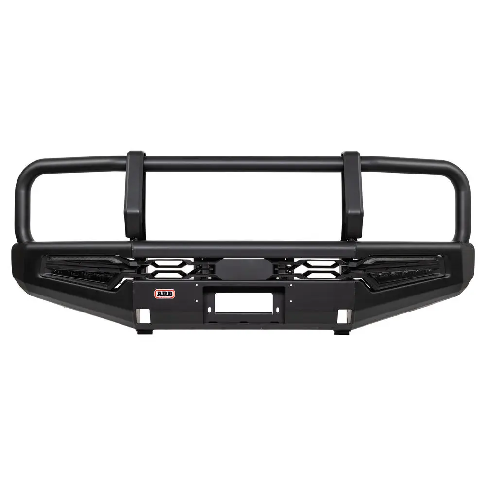 Bull bar Summit MKII LC70 MY24 Winch Compatible, Suits Flares, 60.3mm Steel Tube 