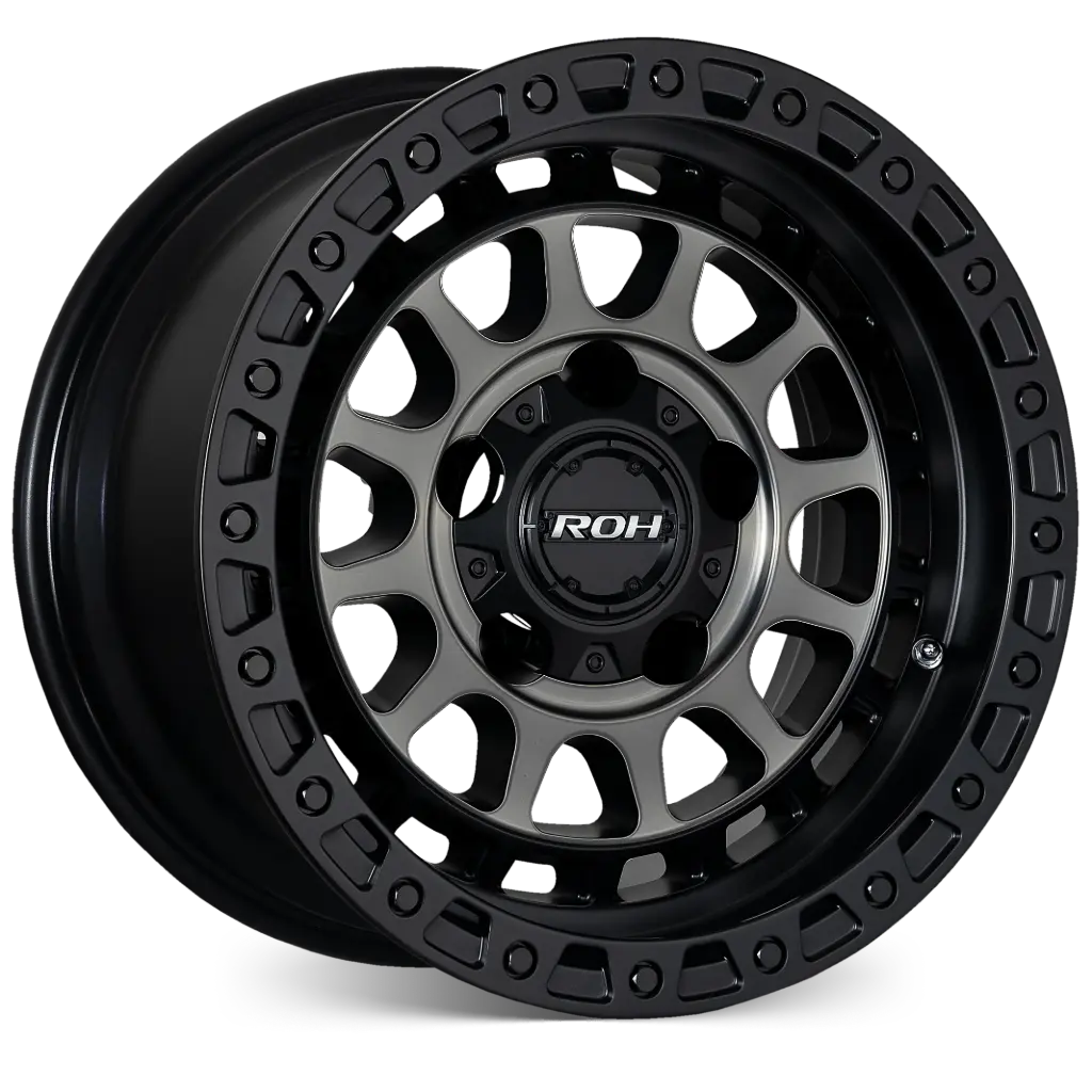 [ROHAST17935BM] Alloy Rim 17"x9 Assault Graphite LC100 35N 5/150