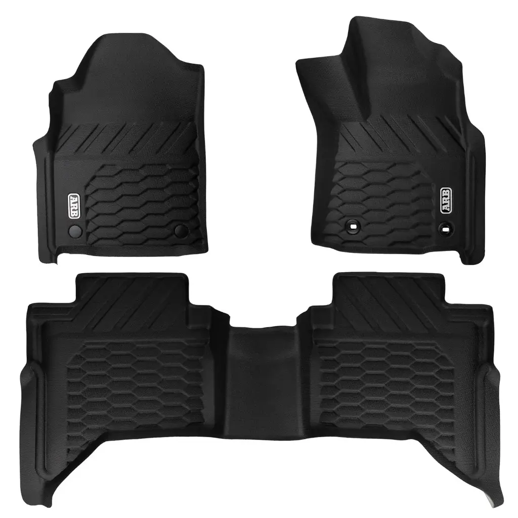 [ARB4080004] Floor Mats Front and Rear Hilux DC 15+ AT RHD