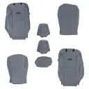 Canvas Seat Covers Front, Suits Hilux 15+ Independant Headrests Bucket seats RHD Only, Not GR Sport