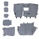 Canvas Seat Covers Rear Hilux DC 15+ Bucket seats