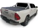 Ute Tonneau Cover with Sports Bars Clip On NO DRILL Hilux DC (A Deck) 2015+
