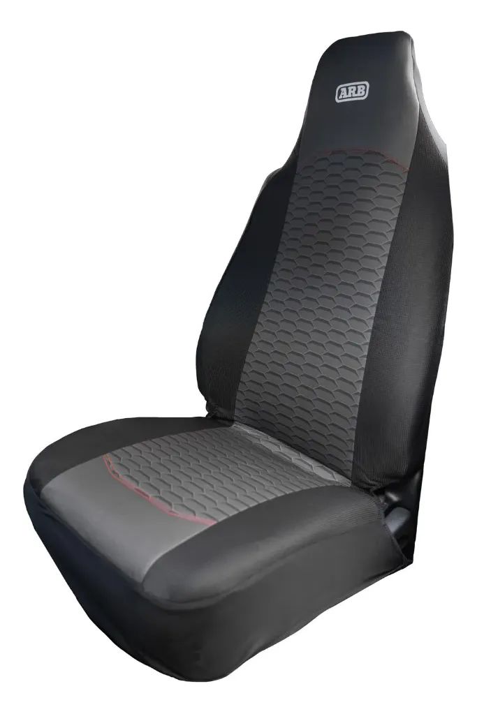 Slip on Seat Cover Black/Grey V2