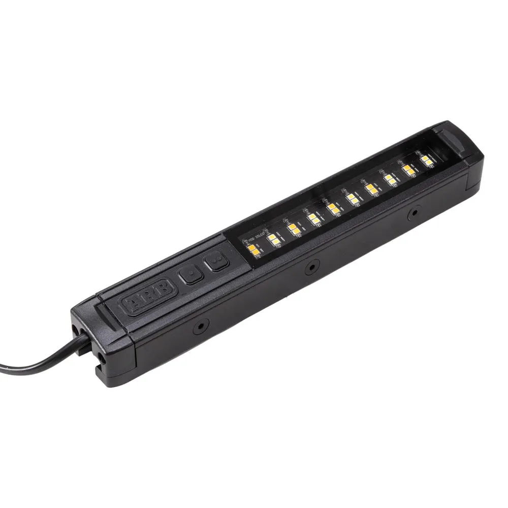 Baserack Strip Aux Light 25cm, 3colours +Dim control