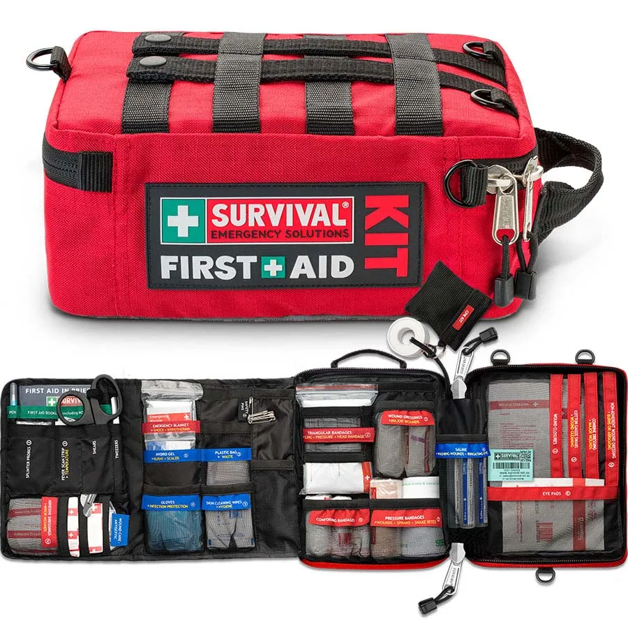 [SurvivalWork] SURVIVAL Workplace First Aid KIT - RED (WORK)