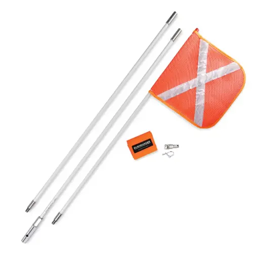 [ARBSF02A] Safety Flag Bushranger 3m 