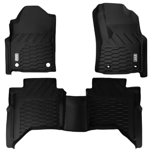 [ARB4080005] Floor Mats Front and Rear Hilux DC 15+ MT RHD 