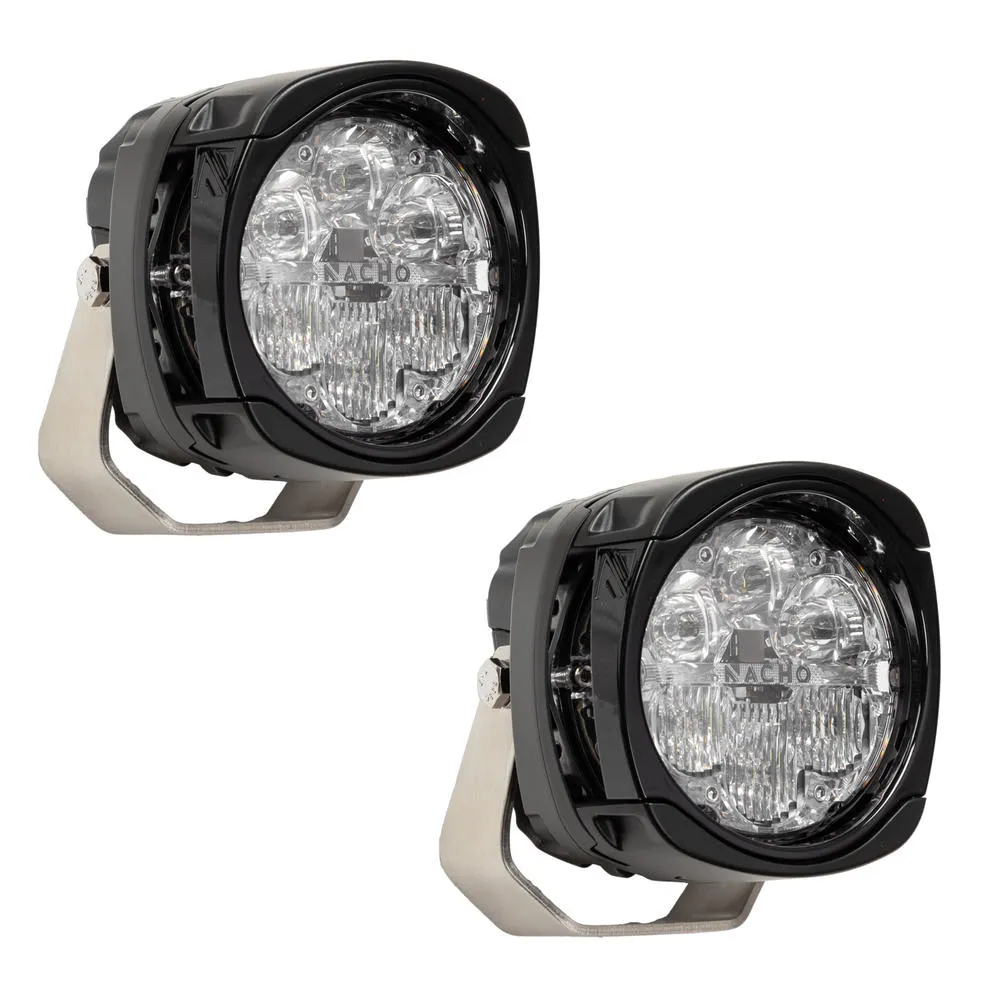 [ARBPM411] NACHO Quatro LED Auxiliary Light Combo Set Flood/Spot